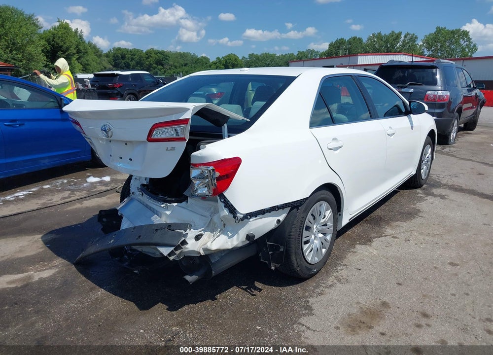 2014 TOYOTA CAMRY LE VIN: 4T4BF1FK6ER399181