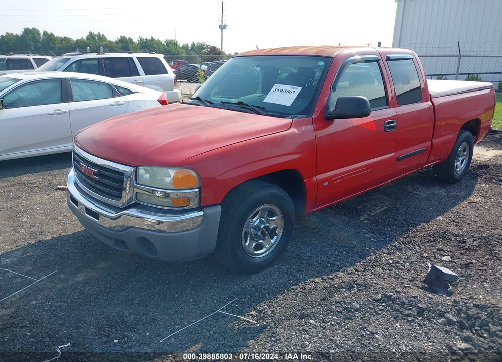 2004 GMC SIERRA 1500 VIN: 1GTEC19X84Z352036