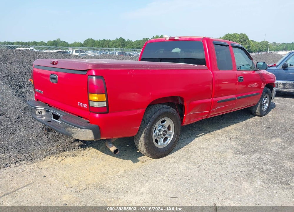 2004 GMC SIERRA 1500 VIN: 1GTEC19X84Z352036