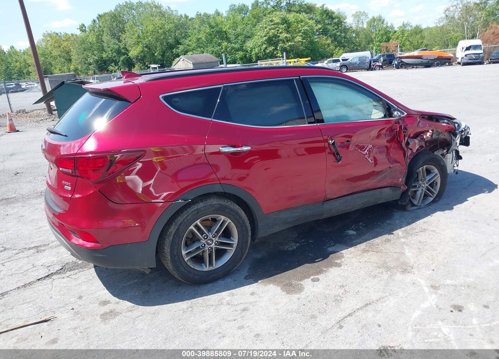 2017 HYUNDAI SANTA FE SPORT 2.4L VIN: 5XYZUDLB4HG498158