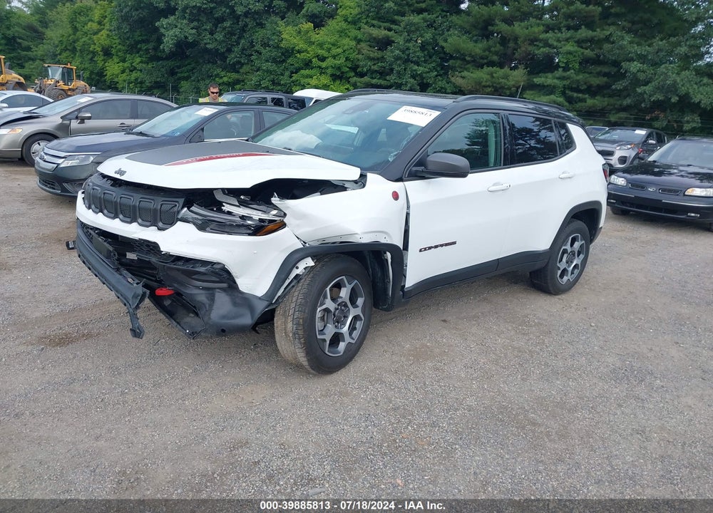 2022 JEEP COMPASS TRAILHAWK 4X4 VIN: 3C4NJDDB4NT159877