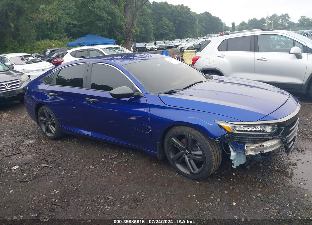 2018 HONDA ACCORD SPORT VIN: 1HGCV1F3XJA104255
