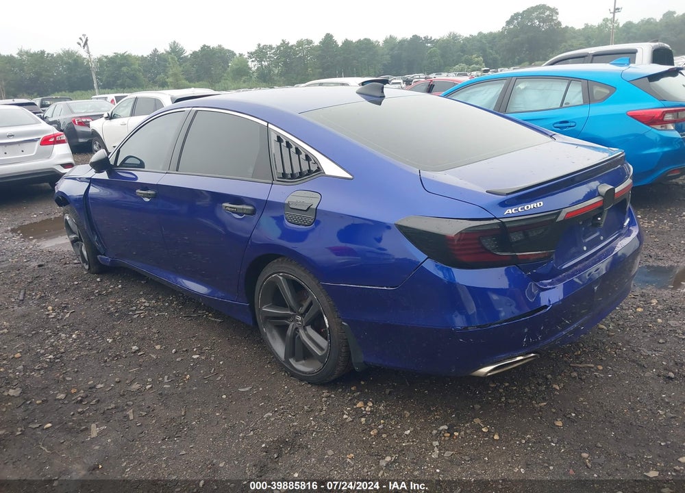 2018 HONDA ACCORD SPORT VIN: 1HGCV1F3XJA104255