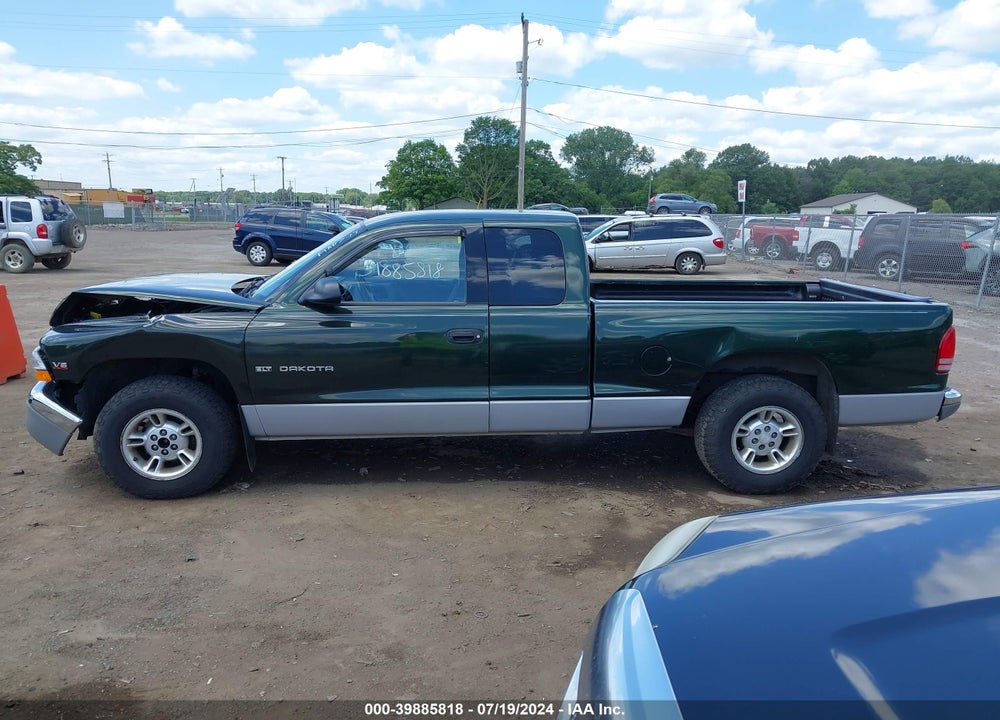 1997 DODGE DAKOTA SLT/SPORT VIN: 1B7GL23X1VS266889