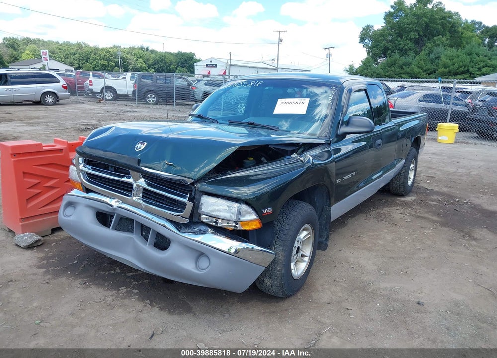 1997 DODGE DAKOTA SLT/SPORT VIN: 1B7GL23X1VS266889