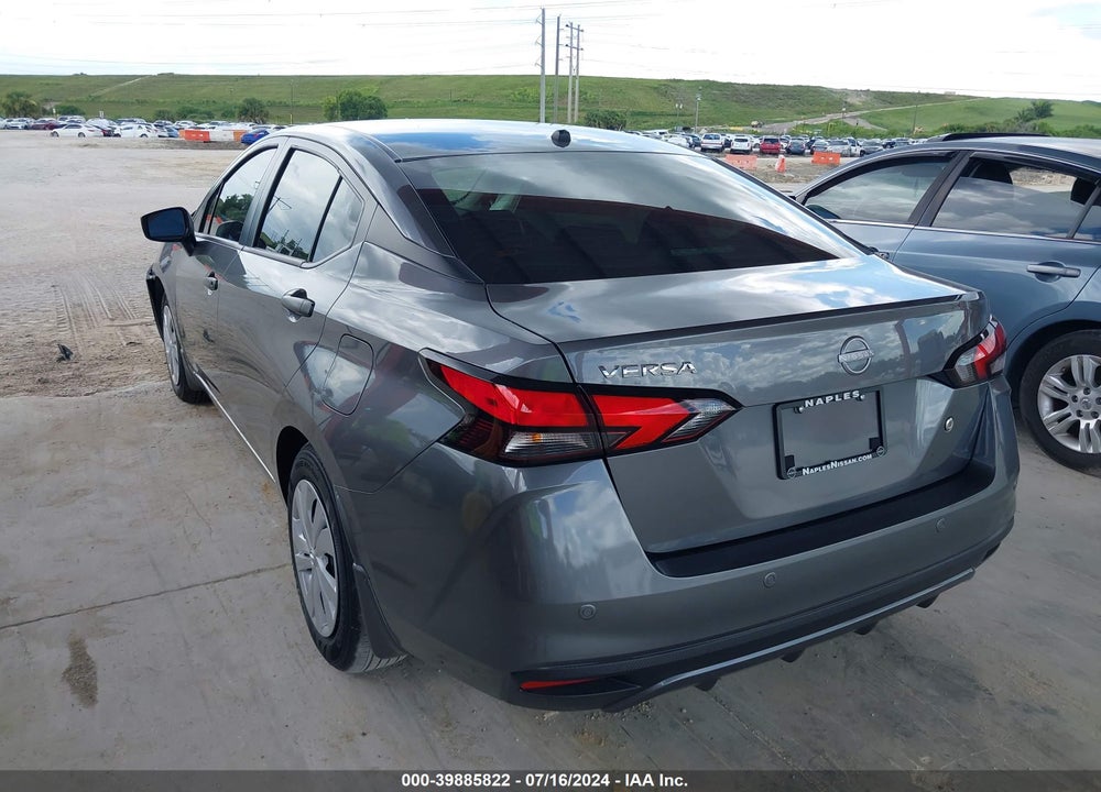 2024 NISSAN VERSA 1.6 S+ VIN: 3N1CN8DV4RL872283