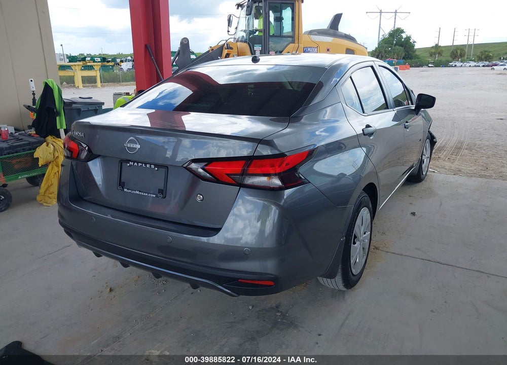 2024 NISSAN VERSA 1.6 S+ VIN: 3N1CN8DV4RL872283