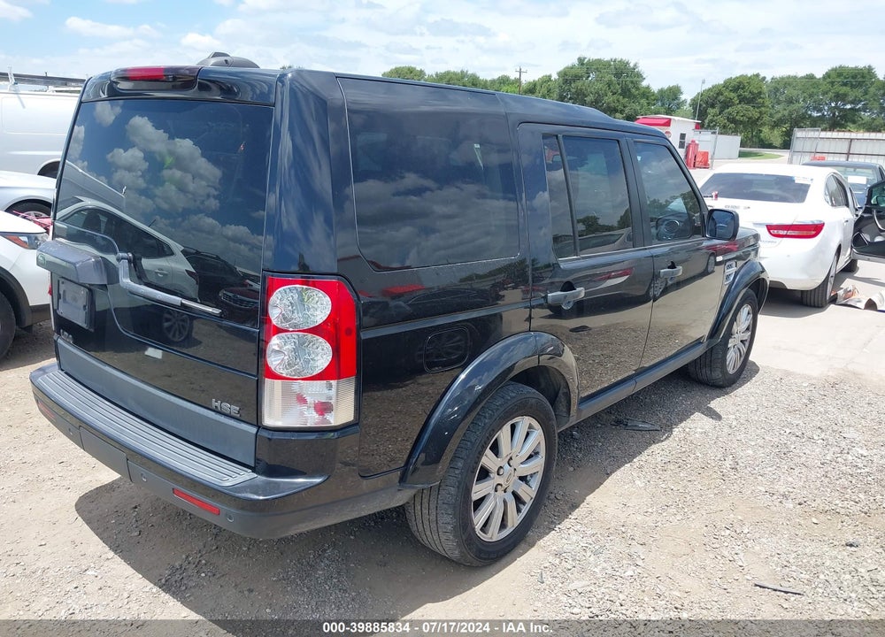 2012 LAND ROVER LR4 VIN: SALAK2D43CA602860