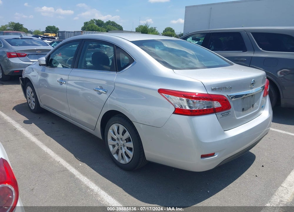 2014 NISSAN SENTRA SV VIN: 3N1AB7AP4EY219773