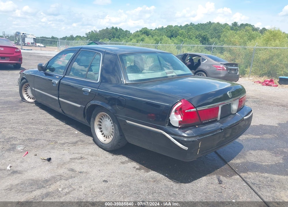 2002 MERCURY GRAND MARQUIS LS VIN: 2MEFM75W82X612874