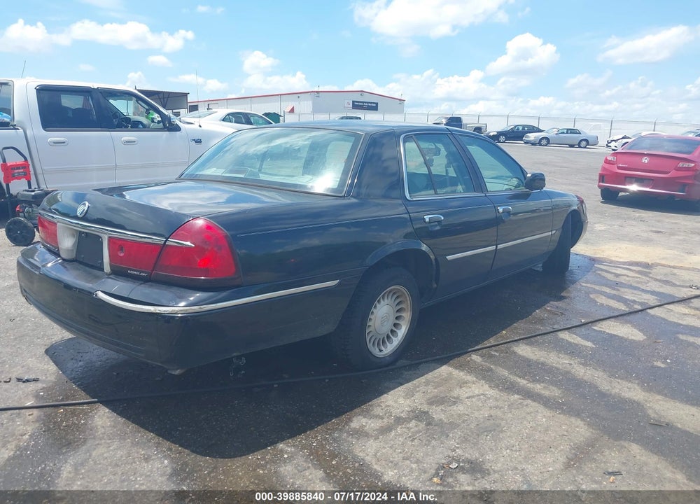 2002 MERCURY GRAND MARQUIS LS VIN: 2MEFM75W82X612874