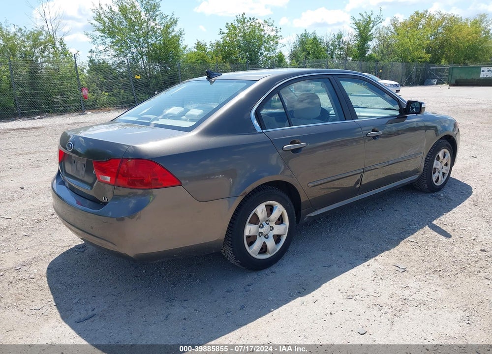 2010 KIA OPTIMA LX VIN: KNAGG4A83A5375680