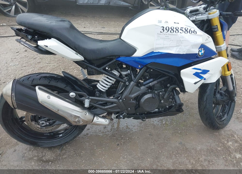 2021 BMW G310 R VIN: WB30G4306MRA08742