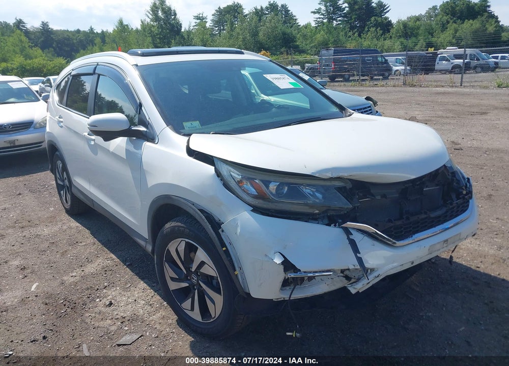 2015 HONDA CR-V TOURING VIN: 5J6RM4H90FL008087