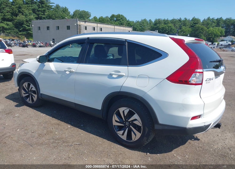 2015 HONDA CR-V TOURING VIN: 5J6RM4H90FL008087