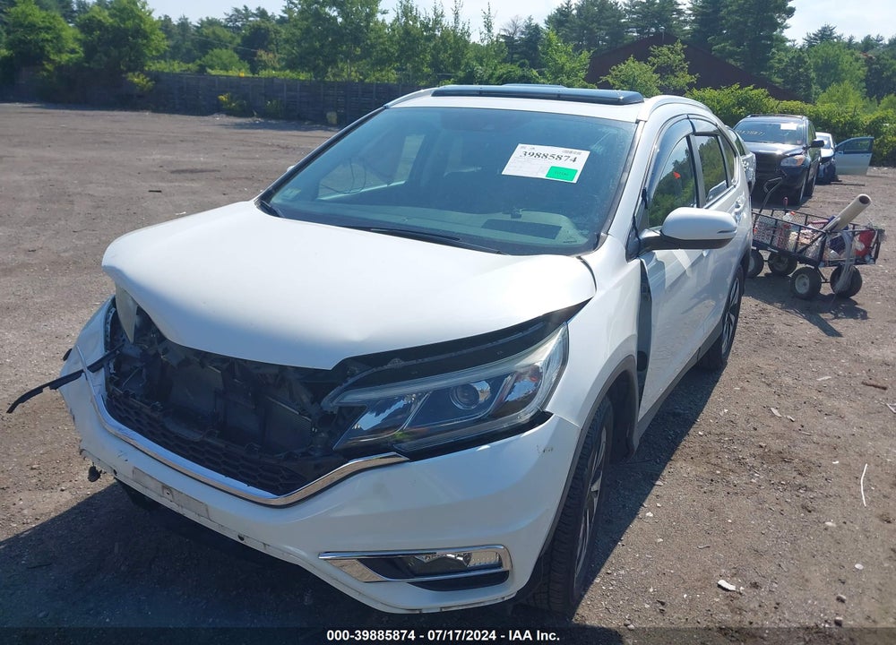 2015 HONDA CR-V TOURING VIN: 5J6RM4H90FL008087