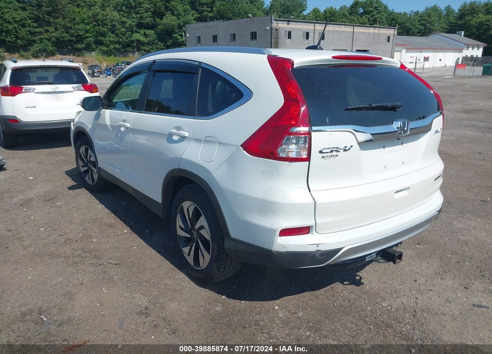 2015 HONDA CR-V TOURING VIN: 5J6RM4H90FL008087