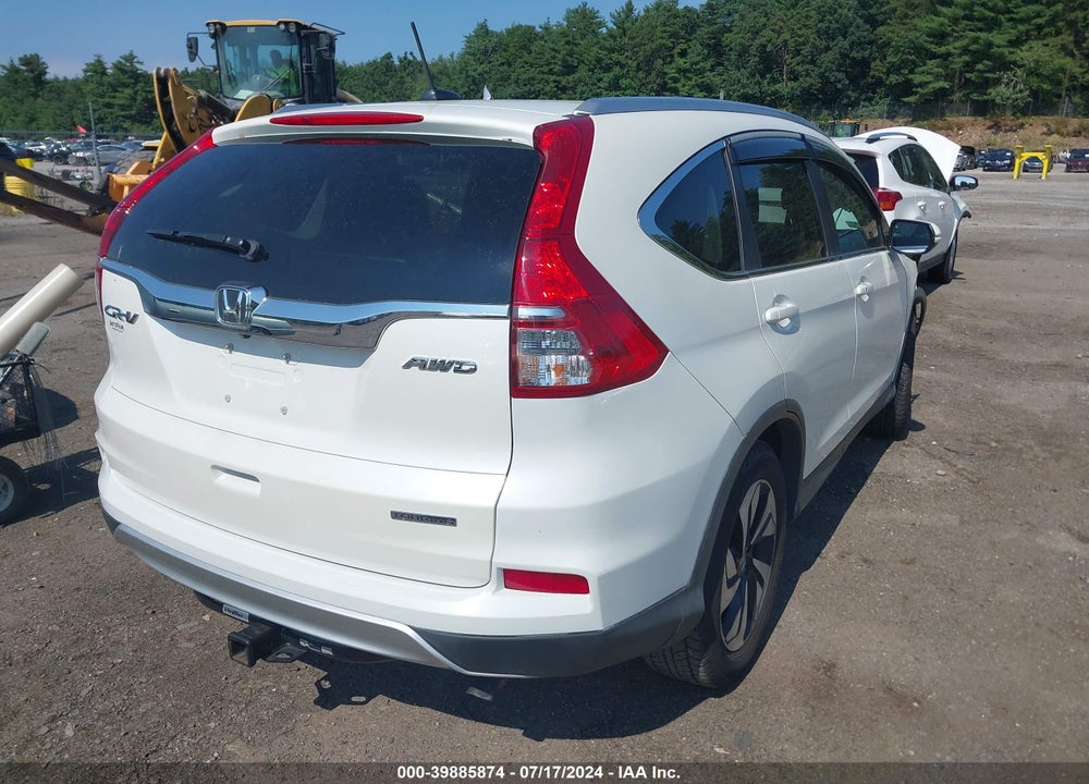 2015 HONDA CR-V TOURING VIN: 5J6RM4H90FL008087