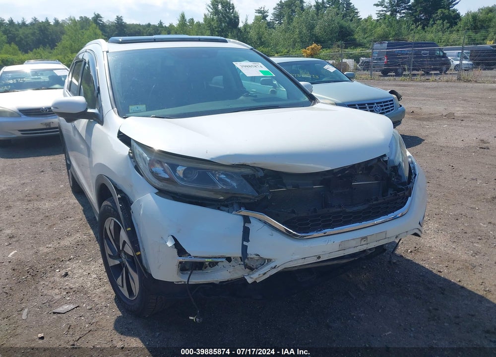 2015 HONDA CR-V TOURING VIN: 5J6RM4H90FL008087