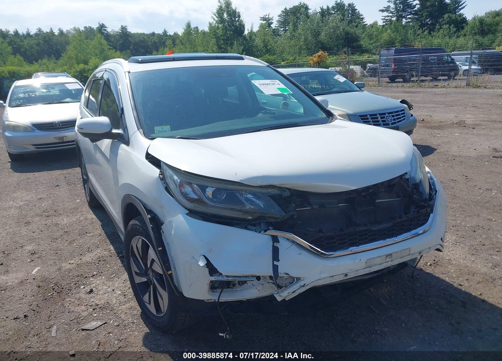 2015 HONDA CR-V TOURING VIN: 5J6RM4H90FL008087