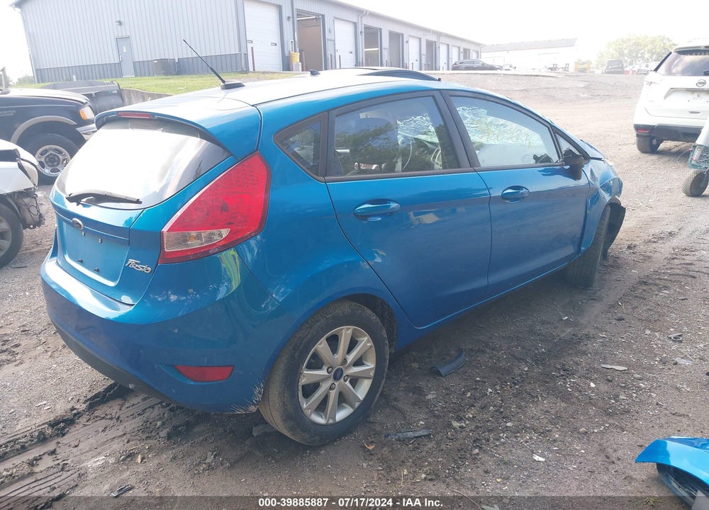 2013 FORD FIESTA SE VIN: 3FADP4EJ0DM118287