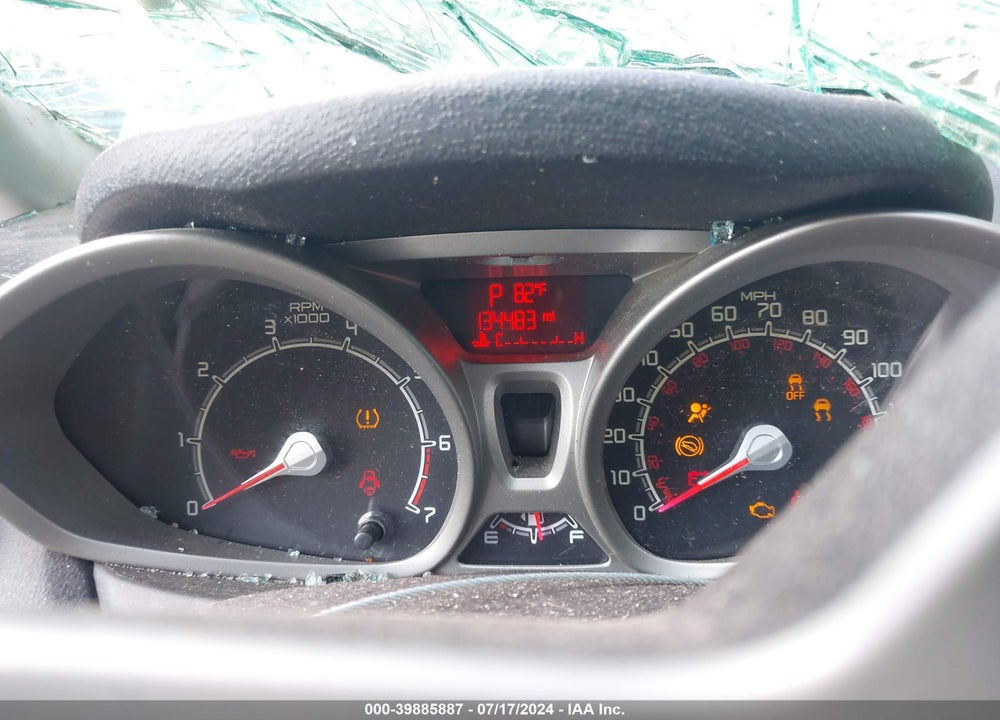 2013 FORD FIESTA SE VIN: 3FADP4EJ0DM118287