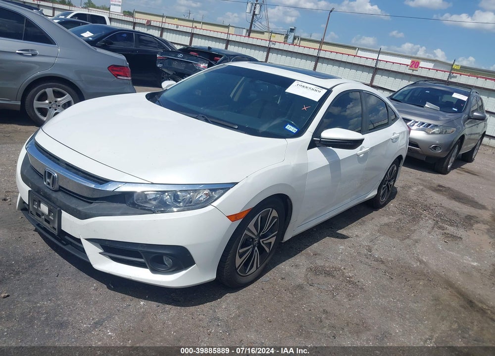 2018 HONDA CIVIC EX-L VIN: JHMFC1F7XJX031274