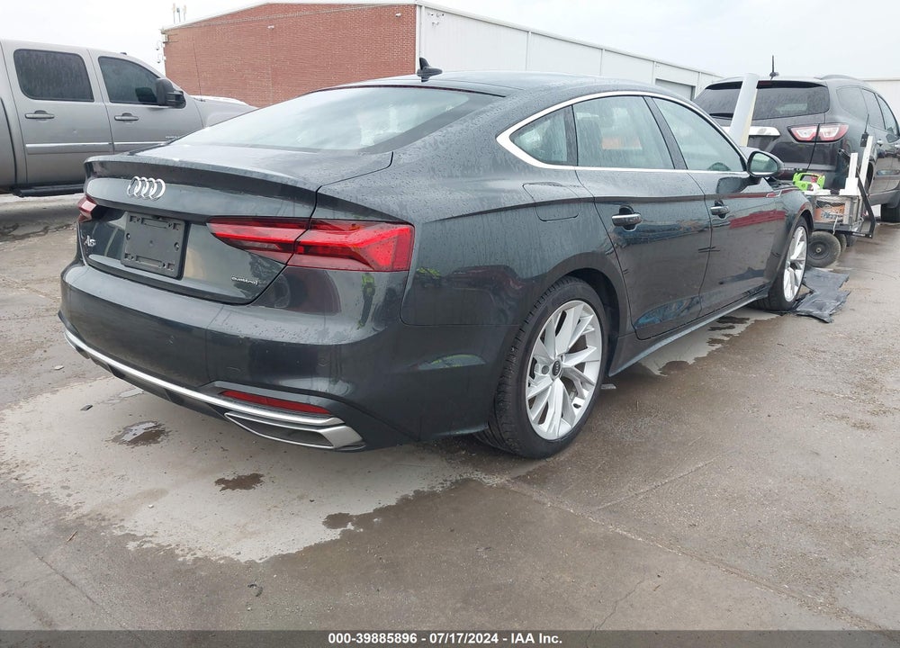 2023 AUDI A5 SPORTBACK PREMIUM PLUS 40 TFSI QUATTRO S TRONIC VIN: WAUCBCF52PA046961