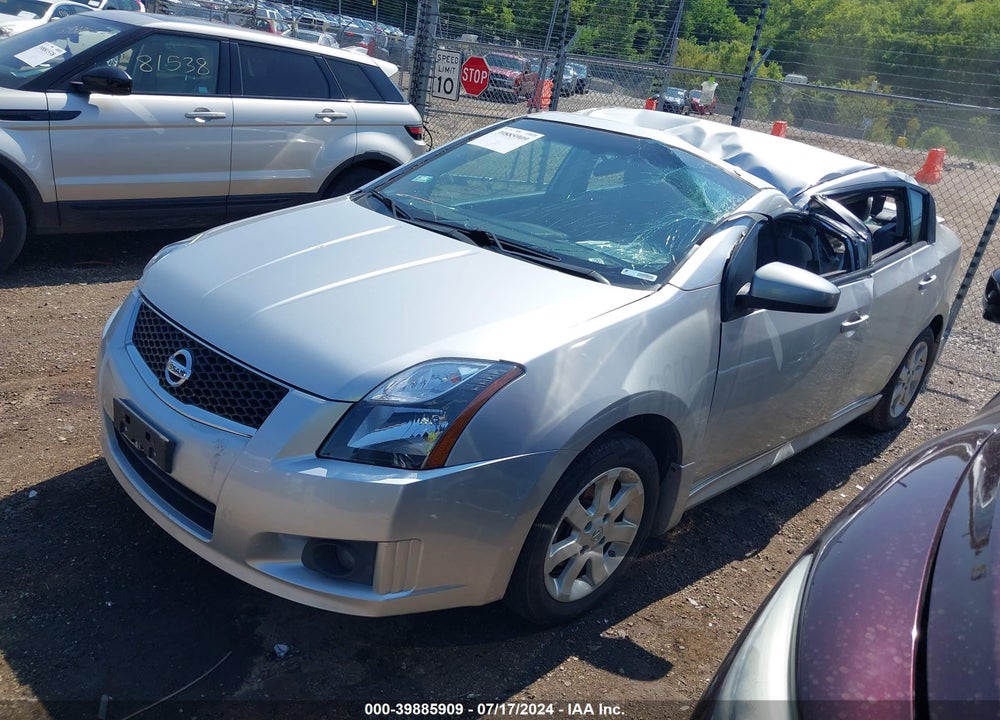 2011 NISSAN SENTRA 2.0SR VIN: 3N1AB6AP9BL651228