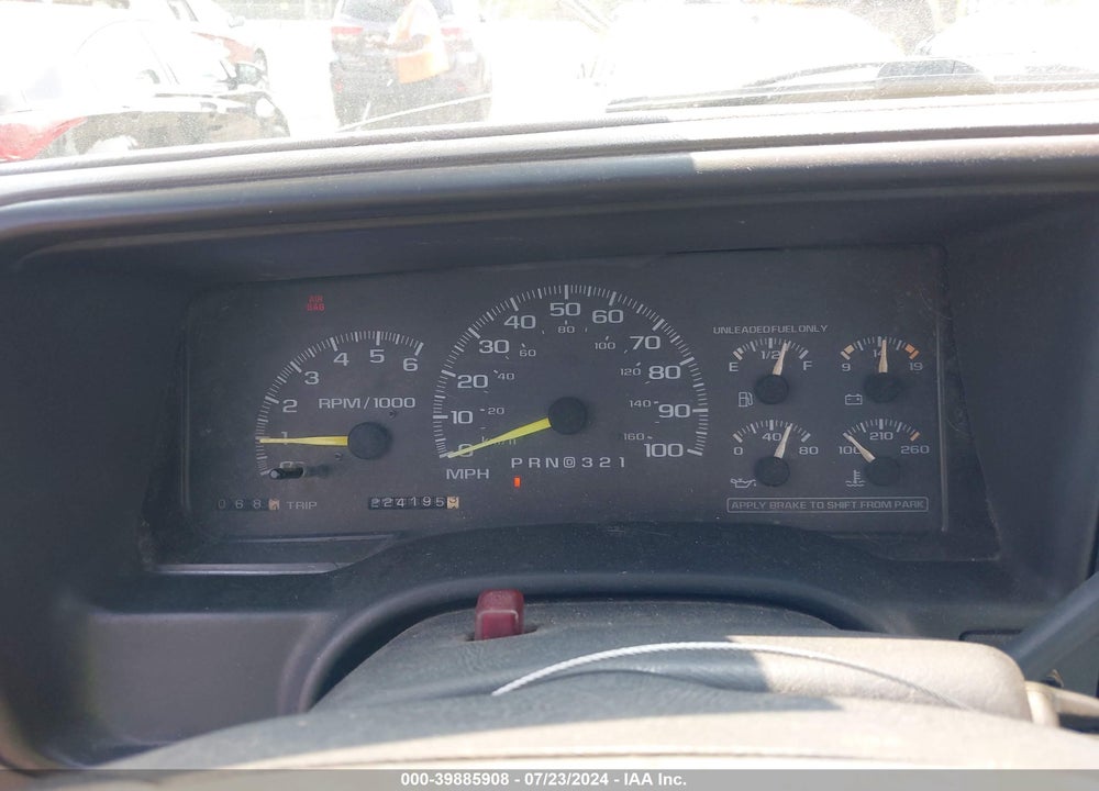 1997 GMC SIERRA 1500 SL SPORTSIDE/SL WIDESIDE VIN: 1GTEK14R8VE515076