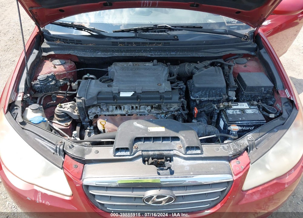 2008 HYUNDAI ELANTRA GLS/SE VIN: KMHDU46D18U565655