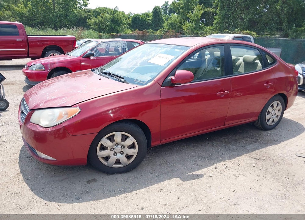 2008 HYUNDAI ELANTRA GLS/SE VIN: KMHDU46D18U565655