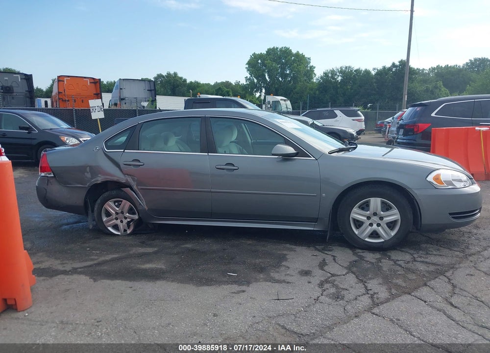 2009 CHEVROLET IMPALA LS VIN: 2G1WB57K191268641