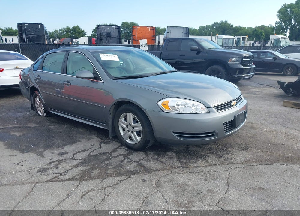 2009 CHEVROLET IMPALA LS VIN: 2G1WB57K191268641