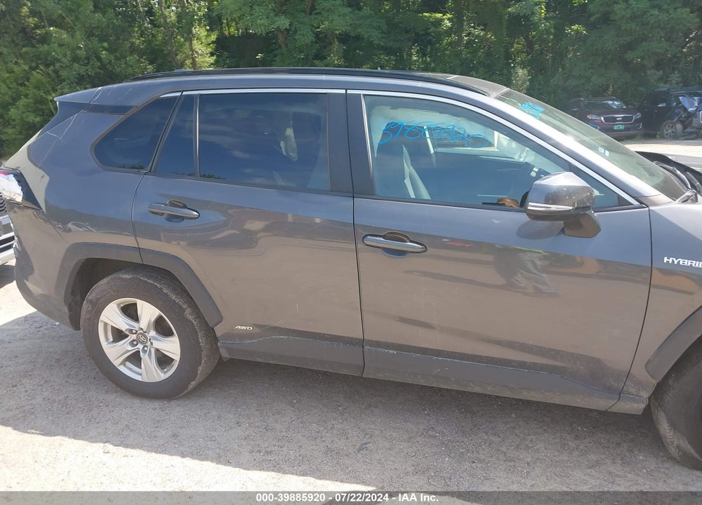 2019 TOYOTA RAV4 HYBRID XLE VIN: 2T3RWRFV1KW024836