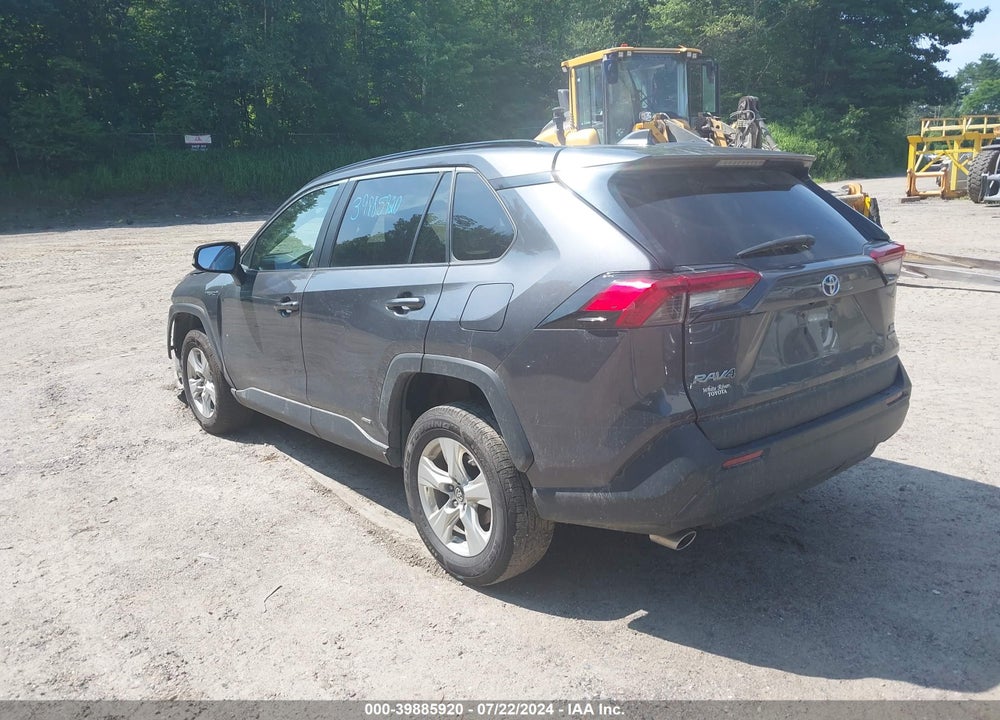 2019 TOYOTA RAV4 HYBRID XLE VIN: 2T3RWRFV1KW024836