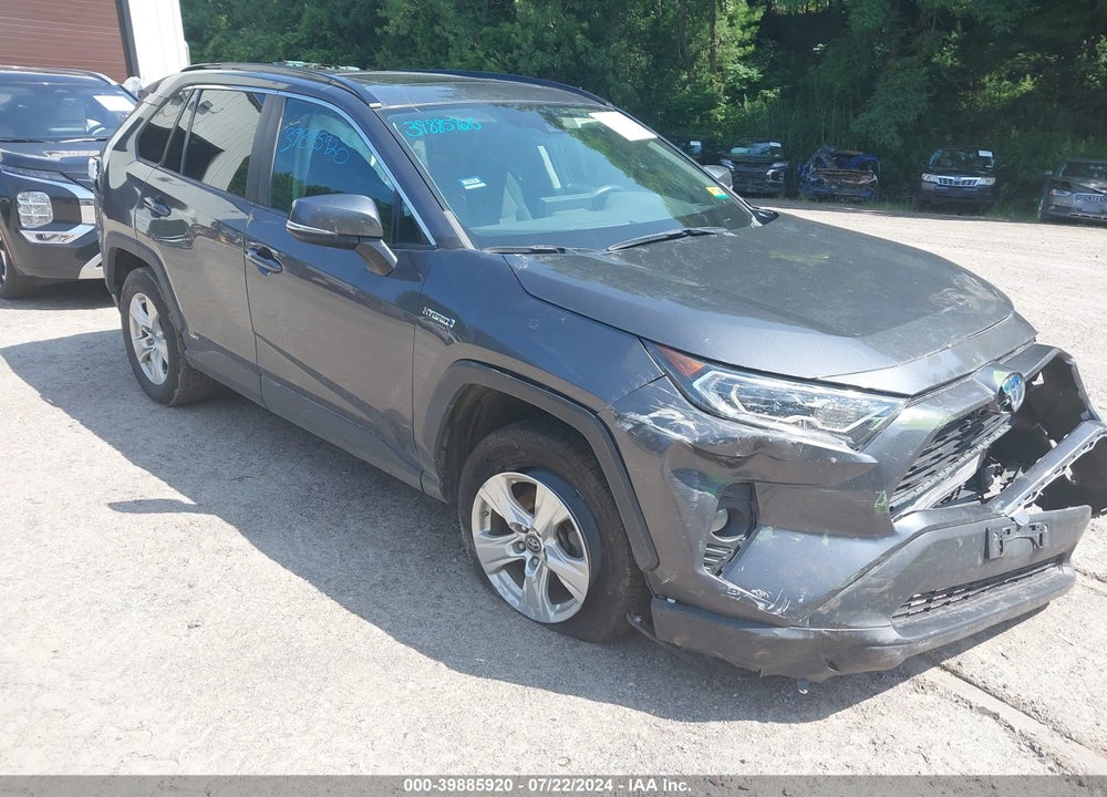 2019 TOYOTA RAV4 HYBRID XLE VIN: 2T3RWRFV1KW024836