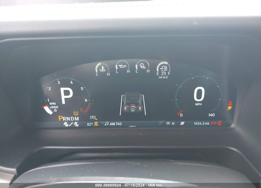 2023 FORD BRONCO RAPTOR VIN: 1FMEE5JRXPLC05220