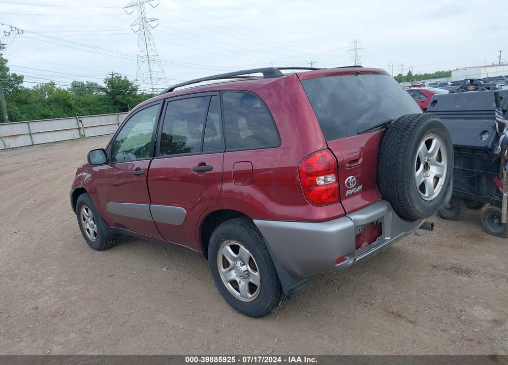 2004 TOYOTA RAV4 VIN: JTEHD20V140013839