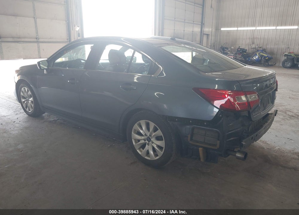 2015 SUBARU LEGACY 2.5I PREMIUM VIN: 4S3BNBC69F3046875