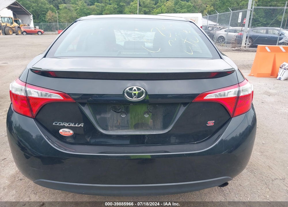2016 TOYOTA COROLLA S PLUS VIN: 2T1BURHE3GC531422