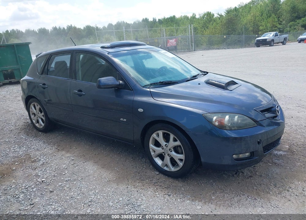2008 MAZDA 3 S SPORT VIN: JM1BK343X81156948