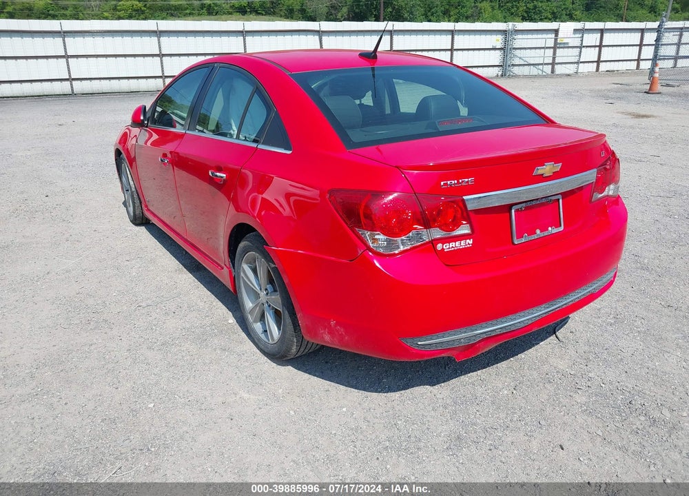 2014 CHEVROLET CRUZE 2LT AUTO VIN: 1G1PE5SB6E7196660