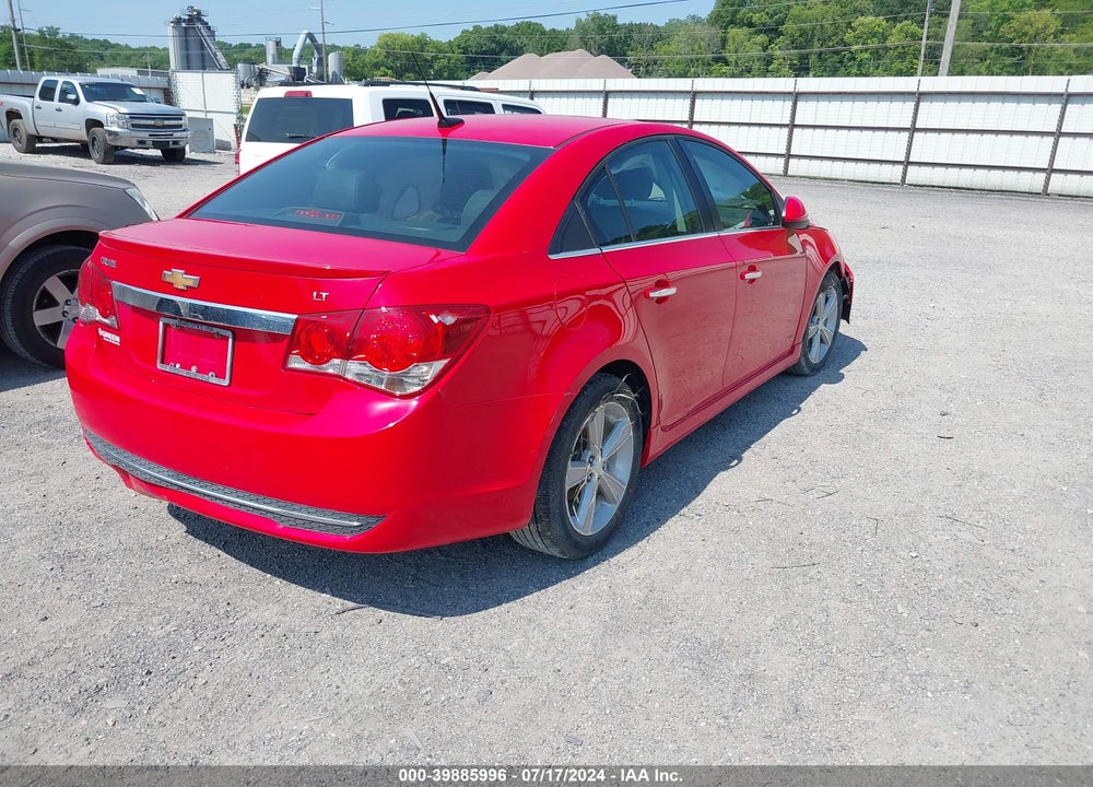 2014 CHEVROLET CRUZE 2LT AUTO VIN: 1G1PE5SB6E7196660