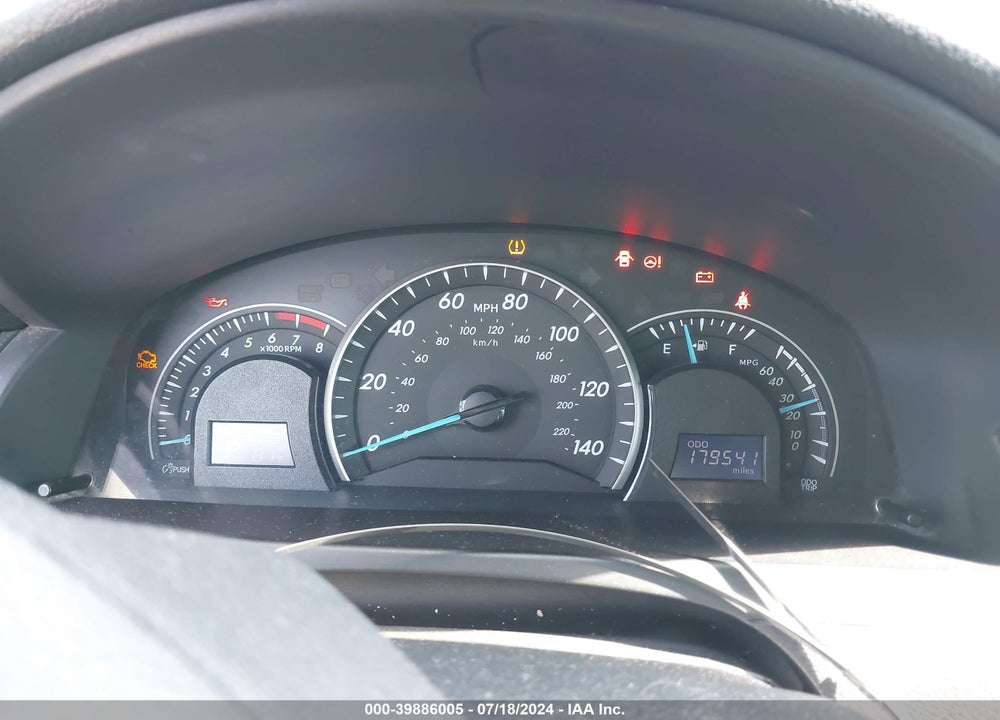 2012 TOYOTA CAMRY LE VIN: 4T1BF1FKXCU182630