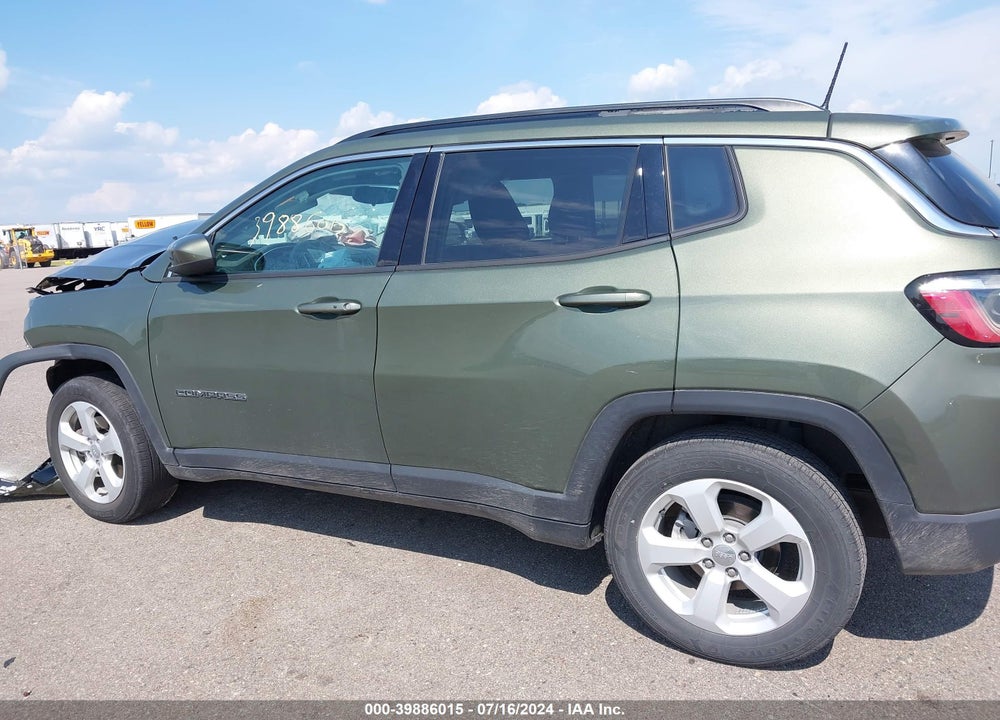 2021 JEEP COMPASS LATITUDE FWD VIN: 3C4NJCBB9MT556447