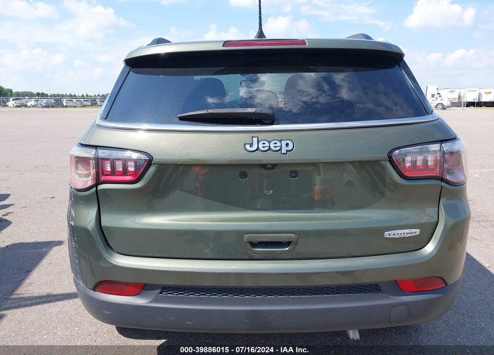 2021 JEEP COMPASS LATITUDE FWD VIN: 3C4NJCBB9MT556447