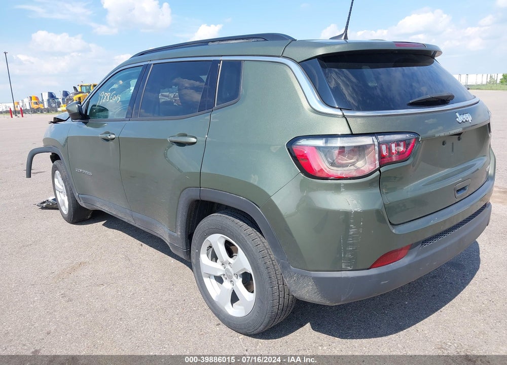 2021 JEEP COMPASS LATITUDE FWD VIN: 3C4NJCBB9MT556447