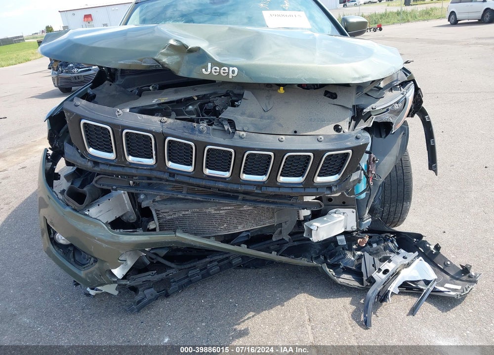 2021 JEEP COMPASS LATITUDE FWD VIN: 3C4NJCBB9MT556447
