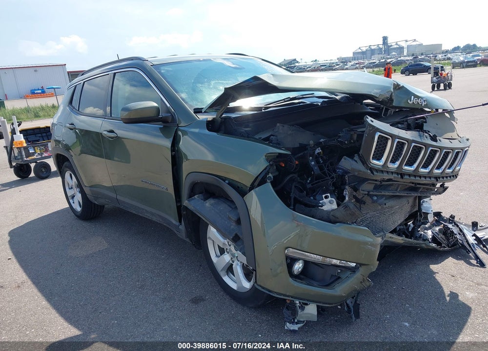 2021 JEEP COMPASS LATITUDE FWD VIN: 3C4NJCBB9MT556447